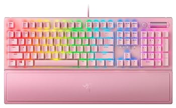 【中古】Razer Blackwidow V3 Quartz Pink Green Switch ゲーミングキーボード メカニカル グリーン軸 Chroma RGB 英語配列 RZ03-03541800-R3M1|ハッピーストア藤岡
