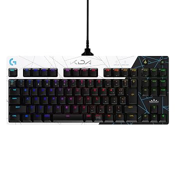 【中古】Logicool G ロジクール G PRO LoL K/DA テンキーレス ゲーミングキーボード 有線 GX タクタイル メカニカル スイッチ 日本語配列 LIGHTSYNC RGB｜ハッピーストア藤岡