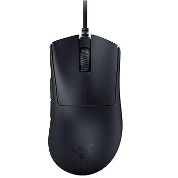 【中古】(非常に良い)Razer レイザー DeathAdder V3 ゲーミングマウス 超軽量59g 有線 8,000Hz ポーリングレート 6ボタン 30,000DPI 進化したエルゴノミック形状 最高|ハッピーストア藤岡