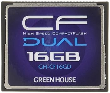 【中古】グリーンハウス 233倍速コンパクトフラッシュ 16GB GH-CF16GD｜ハッピーストア藤岡 20,090円