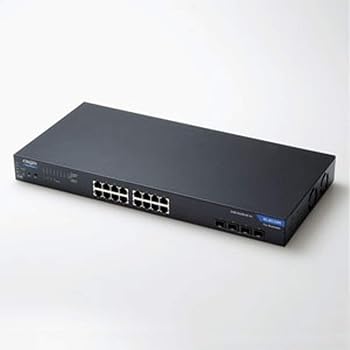【中古】(非常に良い)エレコム スイッチングハブ 16ポート ギガビット PoE機能搭載 レイヤー2 耐熱50度 ループ防止機能 EHB-SG2B16F-PL|ハッピーストア藤岡