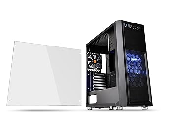 【中古】Thermaltake Versa H26 Black /w casefan ミドルタワー型PCケース [ブラックモデル] CS7070 CA-1J5-00M1WN-01｜ハッピーストア藤岡