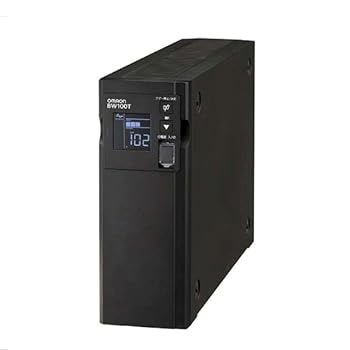 【中古】(非常に良い)オムロン 無停電電源装置(常時商用給電/正弦波出力) 1000VA/610W BW100T ブラック｜ハッピーストア藤岡