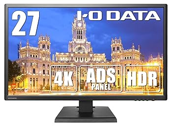 【中古】アイ・オー・データ 4K モニター 27インチ (60Hz) PS5 PS4 Pro HDR ADSパネル HDMI&times;3 DP&times;1 日本メーカー EX-LD4K271DB｜ハッピーストア藤岡