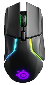 【中古】(非常に良い)SteelSeries ゲーミングマウス 無線 ワイヤレス デュアルセンサー 重量・重心カスタマイズ機能 32ビットARM プロセッサー搭載 Rival 650 Wireles|ハッピーストア藤岡