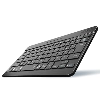 【中古】エレコム Bluetoothキーボード 超薄型 充電式 マルチペアリング対応(3台同時ペアリング) ブラック iPad pro 2020 TK-SLP01BK/EC|ハッピーストア藤岡