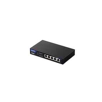 【中古】エレコム スイッチングハブ 5ポート ノンインテリジェント Giga対応 PoE給電対応 ACアダプタ給電 小型 法人向け ブラック EHB-UG2C05E-PL｜ハッピーストア藤岡