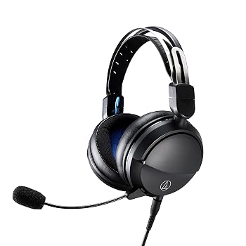 【中古】(非常に良い)オーディオテクニカ ATH-GL3 BK ゲーミングヘッドセット/密閉型/PC/PS4/PS5/Switch/Xbox One/取り外しマイク / 3.5mmステレオ4 極ミニプラグ/|ハッピーストア藤岡