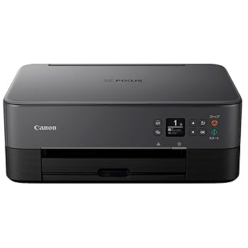 【中古】(非常に良い)キヤノン Canon プリンター A4インクジェット複合機 PIXUS TS5430 ブラック 2021年モデル テレワーク向け 4色・一体型・対応インクBC-360/361シ|ハッピーストア藤岡