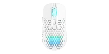 【中古】Xtrfy（エクストリファイ）M42 ワイヤレス RGB ホワイト 左右対称 超軽量 ゲーミングマウス701637｜ハッピーストア藤岡