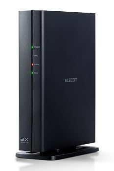 【中古】(非常に良い)エレコム WiFi ルーター 無線LAN Wi-Fi6 AX3000 2402+574Mbps 11ax/11ac IPv6対応 (IPoE) コンパクト筐体 ビームフォーミングZ 【 iPhone iPad N｜ハッピーストア藤岡