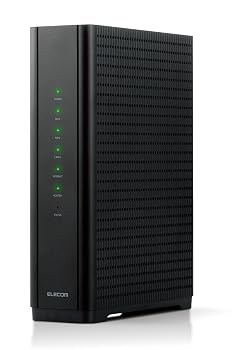 【中古】(非常に良い)エレコム WiFiルーター 無線LAN WiFi7 5765+2882+688Mbps 有線10Gbps F-Secure EasyMesh WRC-BE94XSD-B|ハッピーストア藤岡