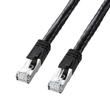 【中古】サンワサプライ PoE CAT6LANケーブル 15m ブラック KB-T6POE-15BK|ハッピーストア藤岡