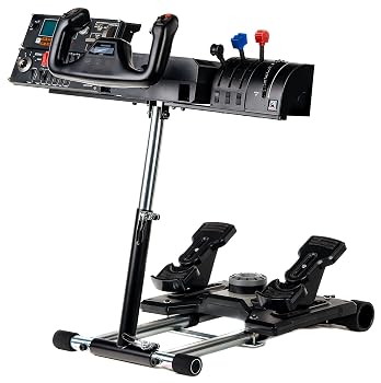 【中古】ホイールスタンドプロ フライトSIM ハンコンスタンド Saitek Pro Flight Yoke System 専用版 【付き】｜ハッピーストア藤岡