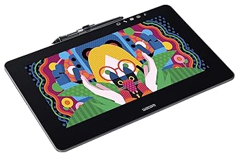 【中古】(非常に良い)ワコム Wacom Cintiq Pro 13 液晶ペンタブレット 13.3 インチ Full HD 液晶タブレット Wacom プロペン2付属 Mac Windows 対応 DTH-1320/K0｜ハッピーストア藤岡