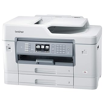 【中古】(非常に良い)ブラザー工業(Brother Industries) プリンター A3インクジェット複合機 MFC-J6983CDW (FAX/ADF/有線・無線LAN/2段トレイ/両面印刷)｜ハッピーストア藤岡