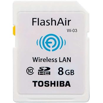 【中古】東芝 TOSHIBA 無線LAN搭載 FlashAir III Wi-Fi SDHCカード Class10 日本製 並行輸入品 (8GB)|ハッピーストア藤岡