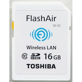【中古】(非常に良い)東芝 SDHCメモリーカード(FlashAir) 16GB SD-WC016G｜ハッピーストア藤岡