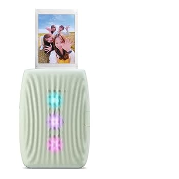 【中古】富士フイルム(FUJIFILM) チェキ スマホプリンター instax mini Link3 セージグリーン INS MINI LINK3 S GREEN|ハッピーストア藤岡