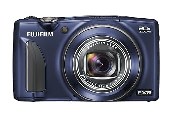 【中古】FUJIFILM デジタルカメラ 1600万画素 ズーム光学20倍 ネイビー FX-F900EXR NB|ハッピーストア藤岡
