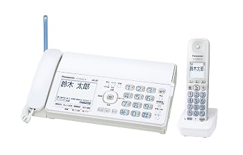 【中古】パナソニック おたっくす デジタルコードレスFAX かんたん子機1台付き 1.9GHz DECT準拠方式 ホワイト KX-PD503UD-W|ハッピーストア藤岡