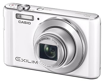 【中古】(非常に良い)CASIO デジタルカメラ EXILIM EX-ZS240WE 手ブレに強い光学12倍ズーム シャッターを押すだけでキレイに撮れる｜ハッピーストア藤岡