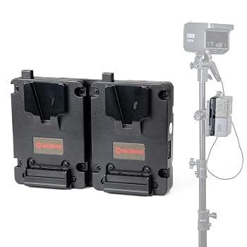 【中古】Moman vマウントプレート, DVBP D-TAP電源出力 電源供給 Vマウント2連変換プレート同時入力 2つD-TAP出力 変換プレート デジタルカメラ、ビデオ｜ハッピーストア藤岡 18,251円