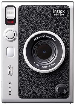 【中古】(非常に良い)富士フイルム(FUJIFILM) チェキ Evo ハイブリッドインスタントカメラ(インスタントカメラ/スマホプリンター/デジタルカメラ) instax mini Evo ブ｜ハッピーストア藤岡