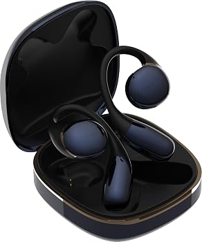 【中古】AVIOT TE-H1-NVE オープンイヤー イヤホン 耳を塞がない 耳掛け ハイレゾ LDAC対応 音漏れ抑制モード 音量優先モード 最大42時間再生 軽量設計｜ハッピーストア藤岡