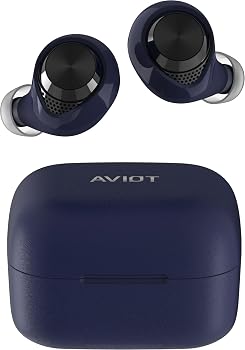 【中古】(非常に良い)AVIOT TE-A1 ハイレゾ対応 完全ワイヤレスイヤホン Bluetooth 5.3 / 最大70時間再生 / アダプティブノイズキャンセリング搭載 / 3Dスペーシャル|ハッピーストア藤岡