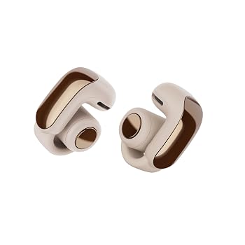 【中古】(非常に良い)Bose Ultra Open Earbuds LE 空間オーディオ イヤホン オープンイヤー 完全 ワイヤレス Bluetooth接続 マイク付 最大7.5時間再生 防滴 ドリフト｜ハッピーストア藤岡