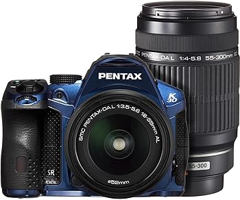 【中古】PENTAX デジタル一眼レフカメラ K-30 ダブルズームキット [DAL18-55mm・DAL55-300mm] クリスタルブルー K-30WZK C-BL 15770｜ハッピーストア藤岡