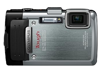 【中古】(非常に良い)OLYMPUS デジタルカメラ STYLUS TG-830 1600万画素 裏面照射型CMOS 防水性能10m シルバー TG-830 SLV｜ハッピーストア藤岡