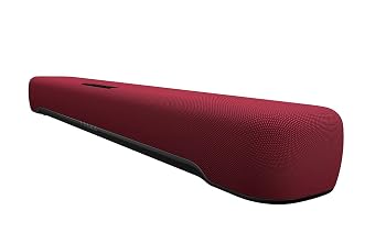 【中古】ヤマハ コンパクトサウンドバー SR-C20A(R) 横幅60cm PC ゲーム スピーカー Bluetooth対応 テレビ/パソコン/スマホ レッド｜ハッピーストア藤岡