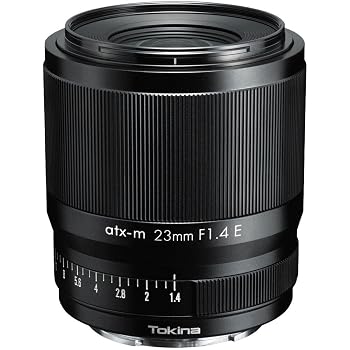 【中古】Tokina 単焦点広角レンズ atx-m 23mm F1.4 E ソニー Eマウント APS-Cフォーマット専用 634585 ブラック|ハッピーストア藤岡