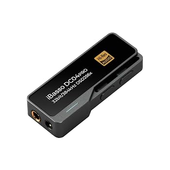 【中古】(非常に良い)【VGP2025 金賞】iBasso Audio DC04PRO アイバッソ TypeC タイプC USB ドングルDAC ポータブル 小型 アンプ 3.5mm 4.4mm ケーブル着脱式 ハイレ|ハッピーストア藤岡