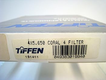 【中古】(非常に良い)Tiffen 4 x 5.65インチコーラル4ソリッドカラーフィルタ|ハッピーストア藤岡