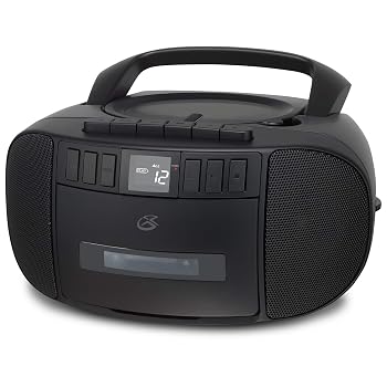 【中古】GPX BCA209BポータブルAm / FMラジカセ、CDおよびカセットプレーヤー付き、ブラック|ハッピーストア藤岡