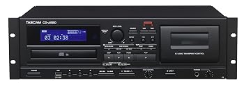 【中古】Tascam CD-A580 ラックマウントカセット/CD/USB MP3プレーヤーレコーダーコンボ|ハッピーストア藤岡