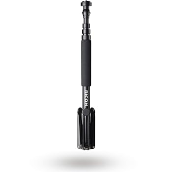 【中古】(非常に良い)RICOH THETA スタンド TD-1 RICOH THETA シリーズ専用のモノポッドスタンド / 360度画像でも映り込みが少ない脚部と雲台を採用 着脱しやすいクイ｜ハッピーストア藤岡
