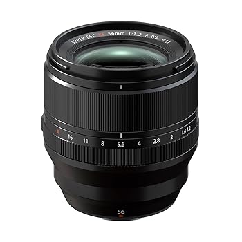 【中古】富士フイルム(FUJIFILM) X 交換レンズ フジノン 単焦点 中望遠 大口径 56mm F1.2 防塵防滴耐低温 絞りリング F XF56MMF1.2 R WR|ハッピーストア藤岡