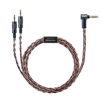 【中古】ソニー(SONY) リケーブル MUC-B20SB2:3極ミニプラグ⇔Φ4.4mmバランス標準プラグ/ケーブル長 約2m MUC-B20SB2 C|ハッピーストア藤岡