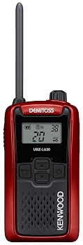 【中古】(非常に良い)ケンウッド UBZ-LU20RD 特定小電力トランシーバー DEMITOSS(デミトス) レッド(UBZ-LS20RD後継機種)|ハッピーストア藤岡