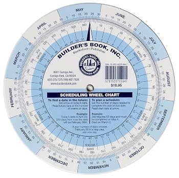 【中古】Scheduling Wheel Chart｜ハッピーストア藤岡