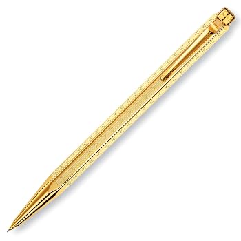 【中古】カランダッシュ シャープペンシル エクリドール シェブロン ゴールド 0004-208 0.7mm 正規輸入品|ハッピーストア藤岡