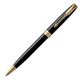 【中古】PARKER パーカー ボールペン 油性 ソネット ラックブラックGT 1950784 正規輸入品|ハッピーストア藤岡
