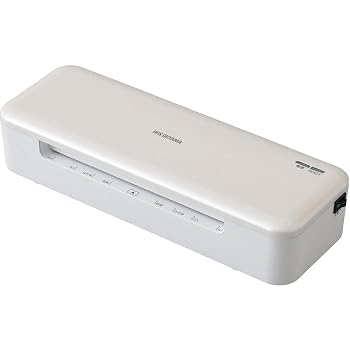 【中古】アイリスオーヤマ ラミネーター A4対応 ~150μm ウォームアップ時間35秒 波打ち防止 HSL-A44-W ホワイト|ハッピーストア藤岡