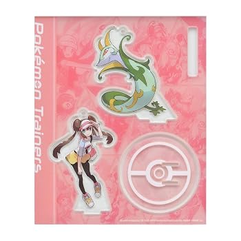 【中古】ポケモンセンターオリジナル アクリルスタンドキーホルダー Pok?mon Trainers メイ＆ジャローダ｜ハッピーストア藤岡