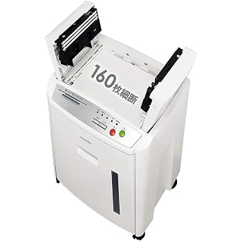 【中古】アイリスオーヤマ オートフィードシュレッダー 業務用 自動送り機能 自動細断160枚 マイクロクロスカット ホチキス対応 CD/DVD/BD/カード対応 ダ|ハッピーストア藤岡