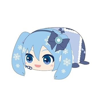 【中古】(非常に良い)雪ミク ぽてコロマスコット BIG C:雪ミク (2012)|ハッピーストア藤岡
